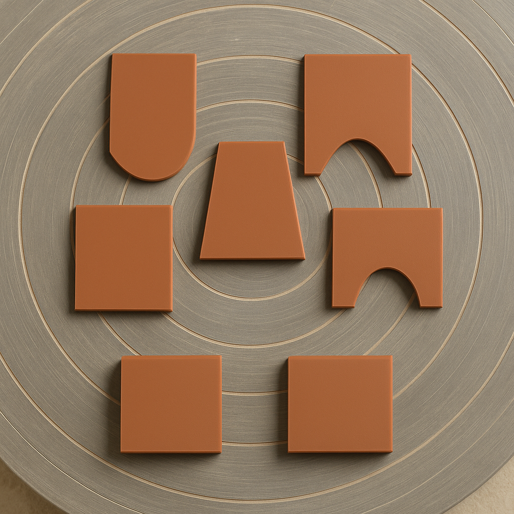 pack 3 perfiles de torno