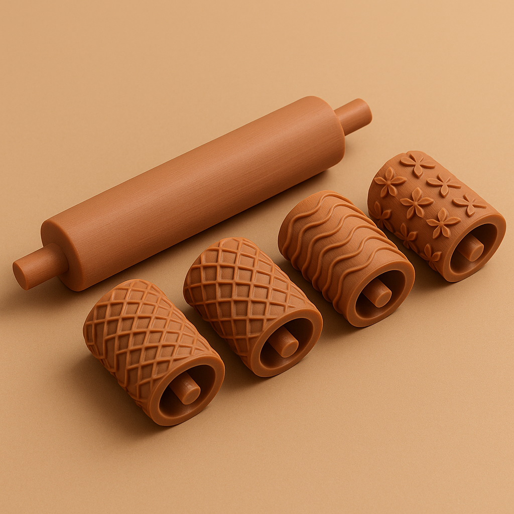 Rodillo con textura de panal de abeja